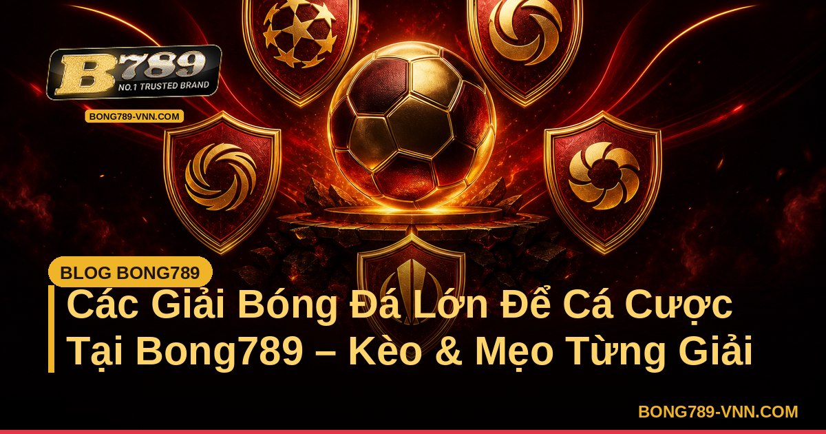Các Giải Bóng Đá Lớn Để Cá Cược Tại Bong789 – Kèo & Mẹo Từng Giải – Bong789 - hgl-vgk.nl